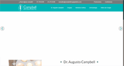 Desktop Screenshot of campbellcirugiaplastica.com